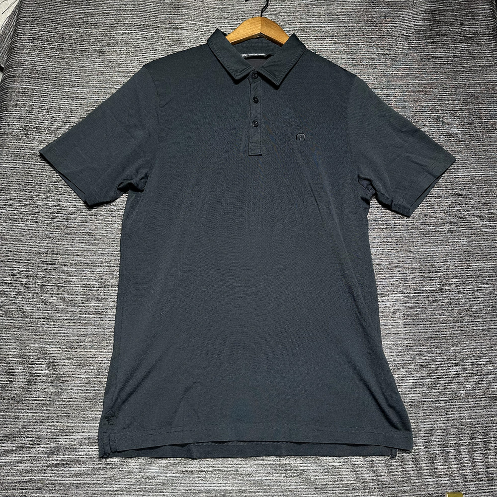 Travis Mathew Men's Black Polo Shirt